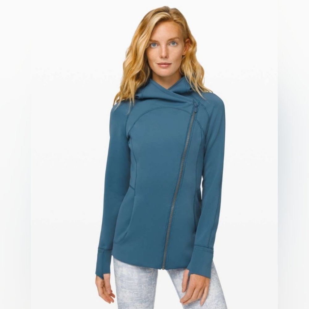Lululemon Every Journey Hoodie *SpacerPetrol Blue size 6